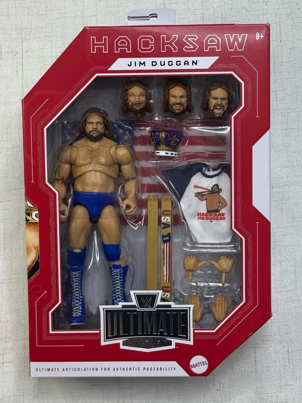 2026 WWE Mattel Ultimate Edition Legends Hacksaw Jim Duggan [Exclusive]